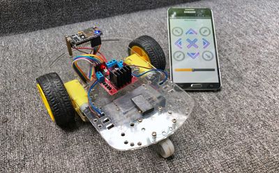 [DIY] Tự ráp xe robot điều khiển trên smartphone giá 460 ngàn | Viết bởi  aquarius