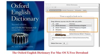 THE OXFORD ENGLISH DICTIONARY 2ND EDITION 4.0.0.3 cho