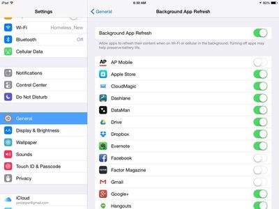 iOS quản lý chạy nền ra sao và Background App Refresh là gì?