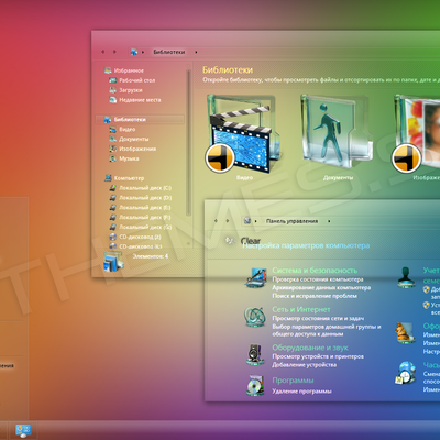 windows 7 full glass themes free download