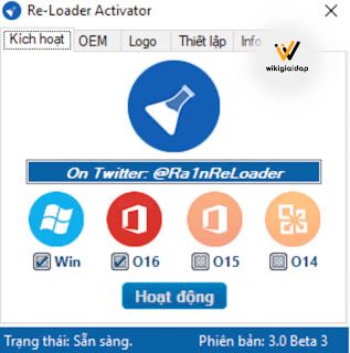 Tải Re-Loader Activator  dành cho Office và Windows MIỄN PHÍ