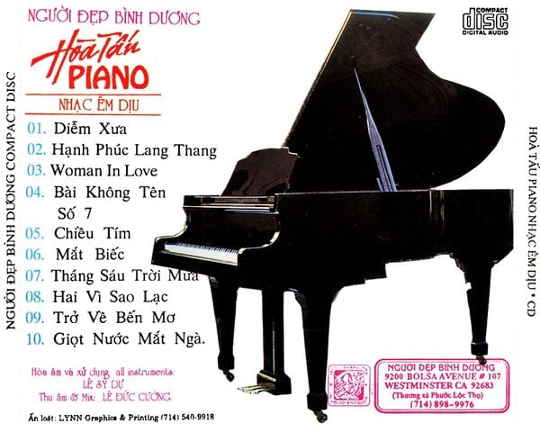 Hòa Tấu - Piano Nhạc Êm Dịu (Mp3 - 320kps) | Viết bởi nhanbkvn