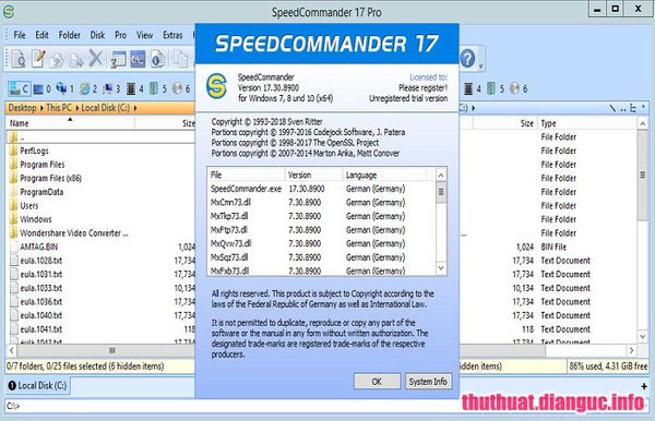 SpeedCommander Pro 20.40.10900.0 free downloads