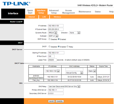 Interface Setup-LAN - modem wifi TP link.PNG