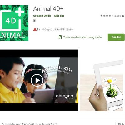 Hướng dẫn cách sử dụng Animal 4D trong vòng 3 phút