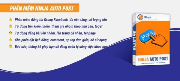 Top 3 Phần Mềm Đăng Bài Facebook Tự Động Miễn Phí Ninja-auto-post