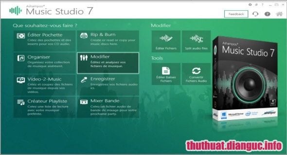 Download Ashampoo Music Studio .5 Full Cr@ck – Phần mềm chỉnh sửa âm  thanh tiên tiến