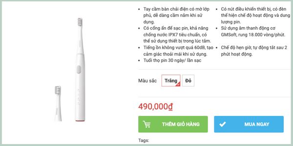 Bàn chải điện DR.BEI GY1 có thực sự tốt như lời đồn? | Viết bởi Th.Khoa