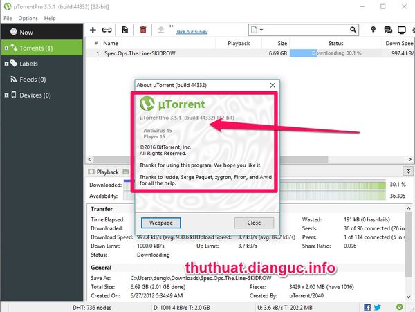 utorrent 3.5.1 build 44332 pro edition